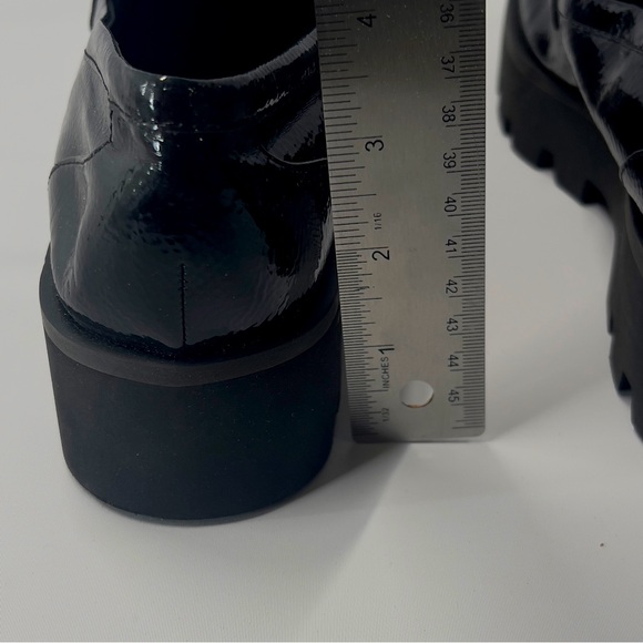 FRANCO SARTO Women’s size 7.5 Shiny Black Slip On Loafers - Picture 6 of 8